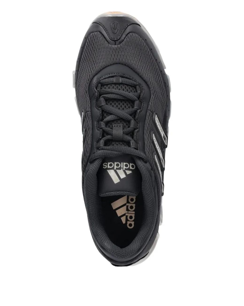Adidas Black Megaride Lace-Up Sneakers