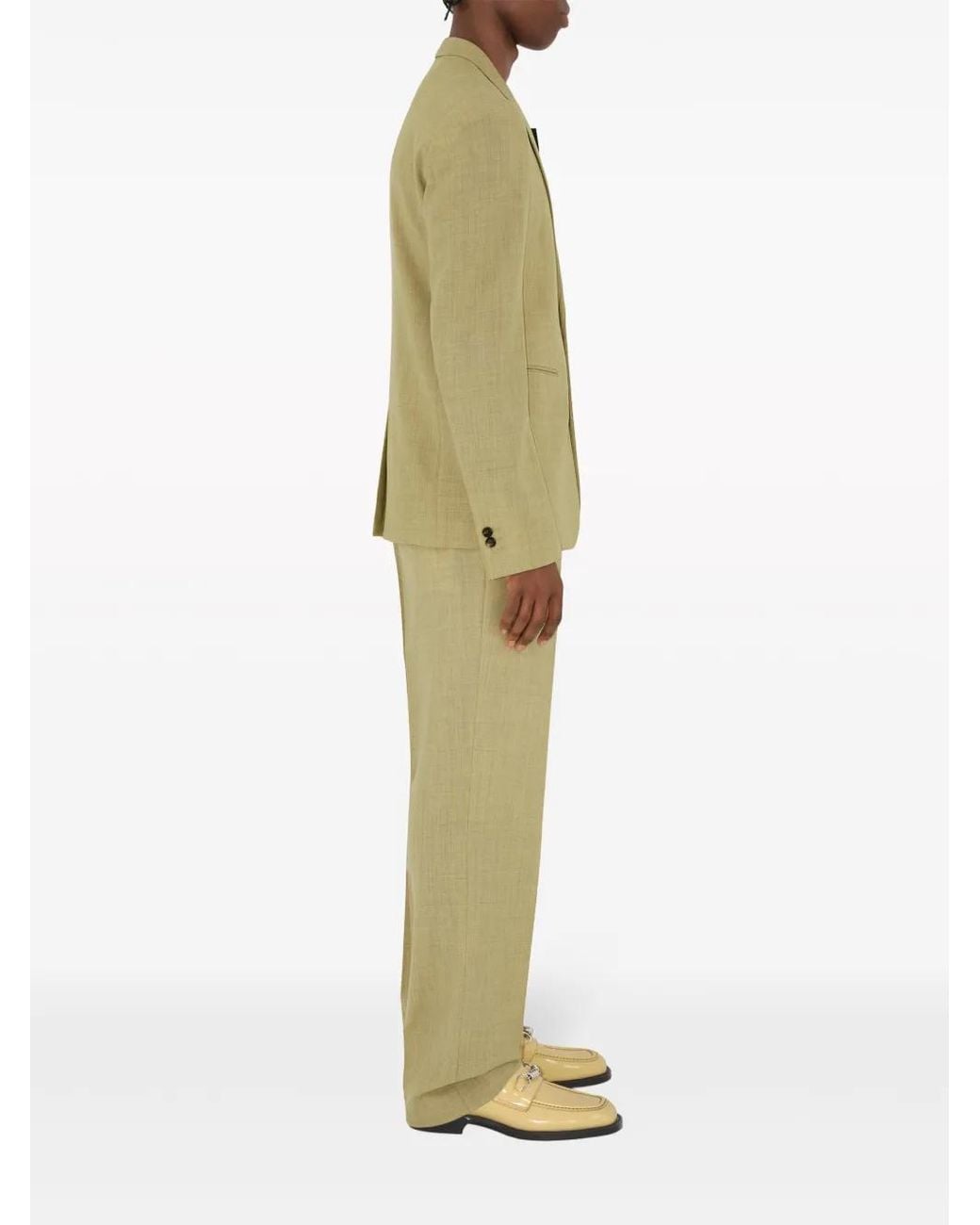 Burberry Green Tailored Wool Blazer for men
