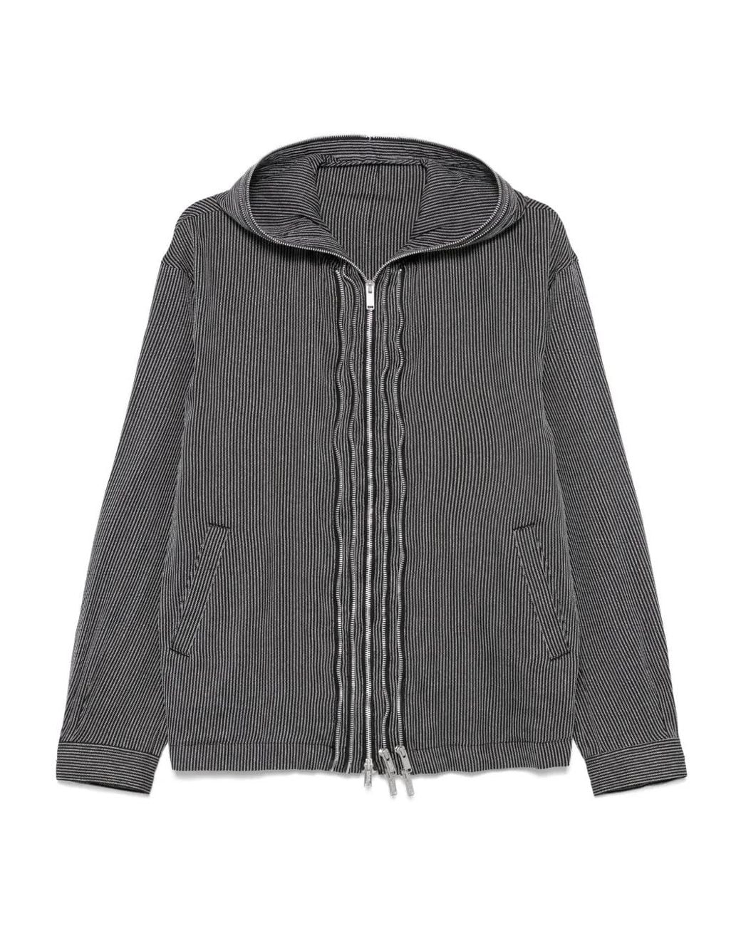 Chaqueta A Rayas Undercover de hombre de color Gray