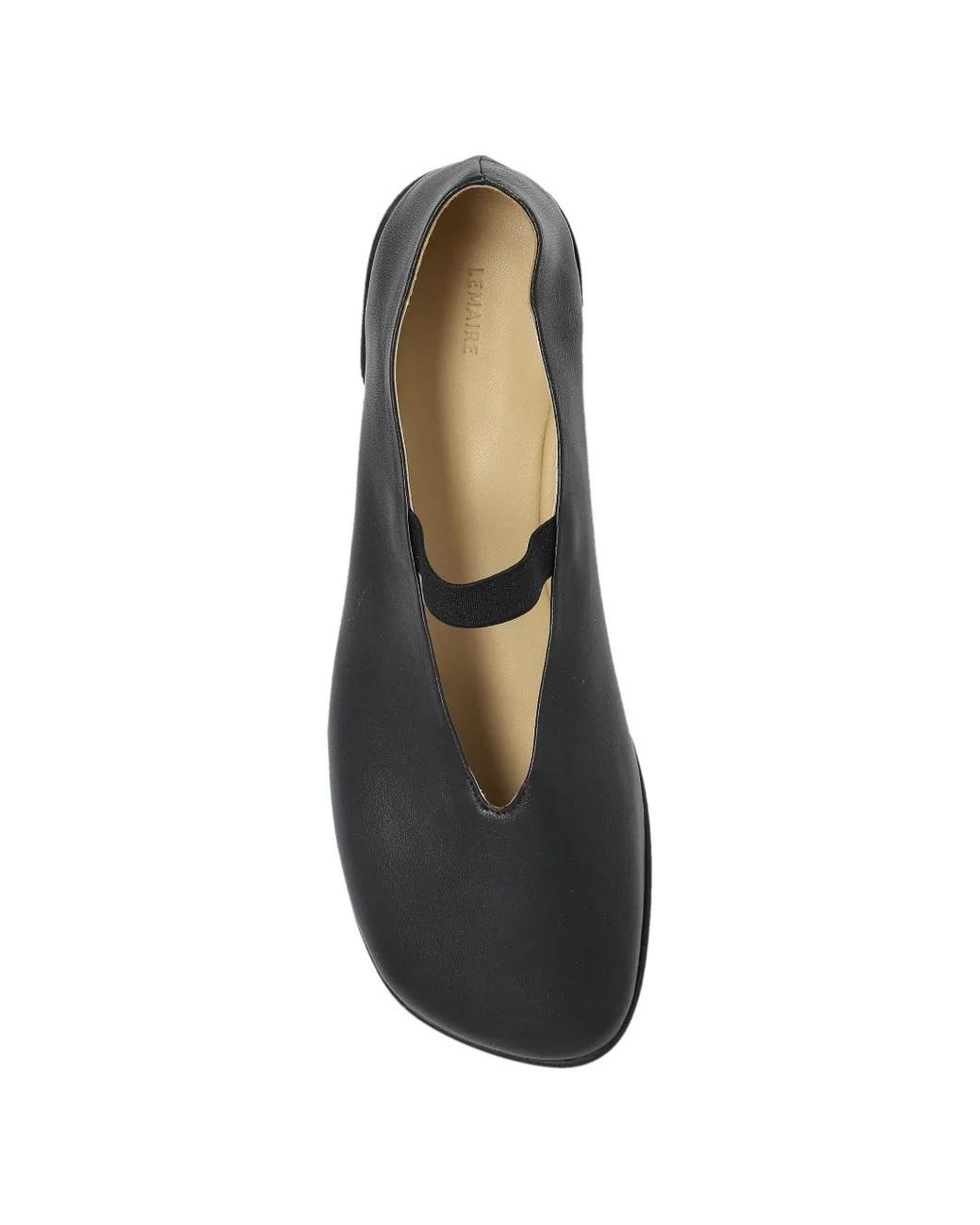 Lemaire White Glove Leather Ballets