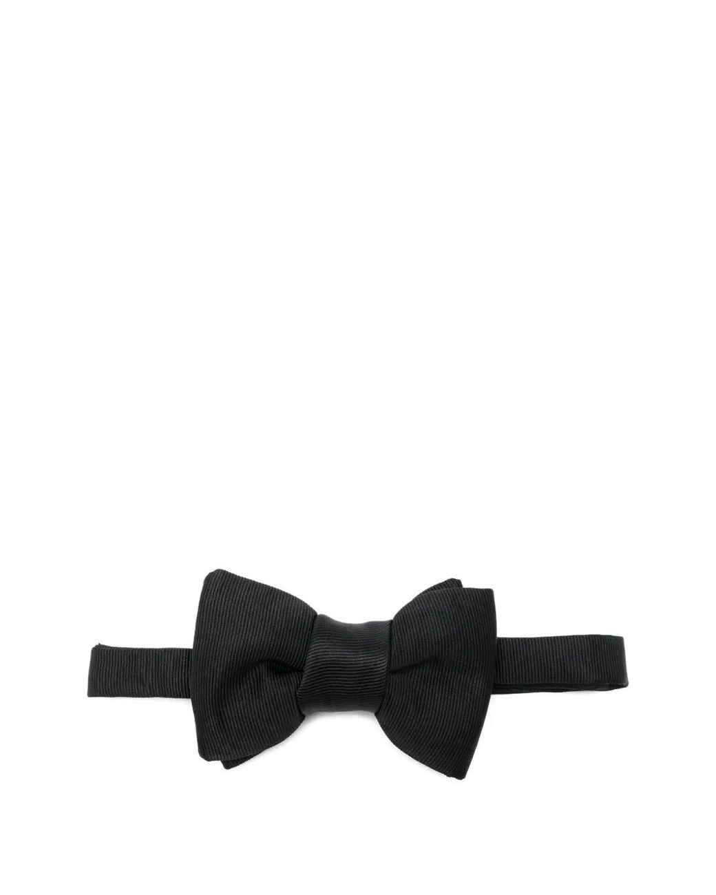 Tom Ford Black Silk Bow Tie for men