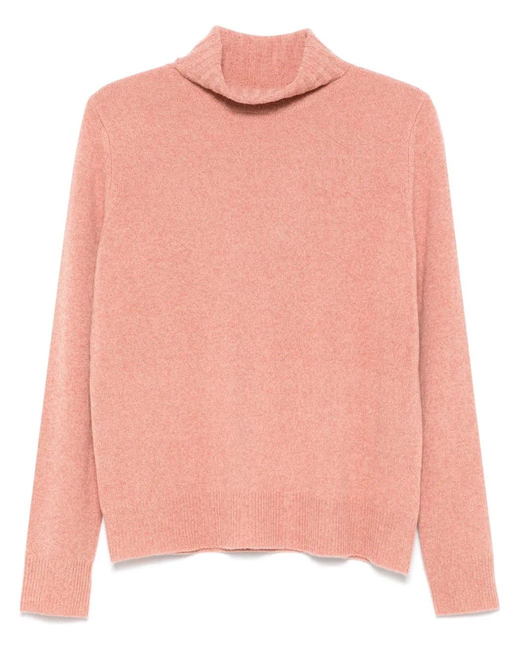 Aspesi Pink Mélange-Effect Sweater