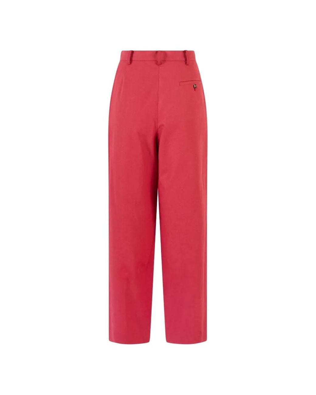 Rosie Assoulin Red Sporty Trousers