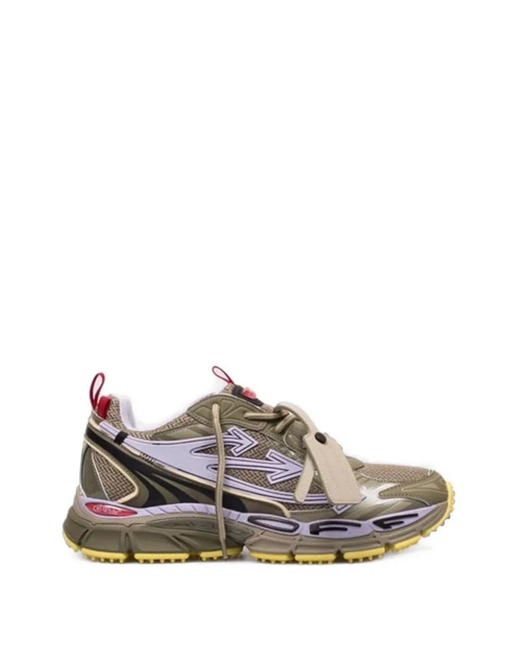 Off-White c/o Virgil Abloh Gray Be Right Back Sneakers for men