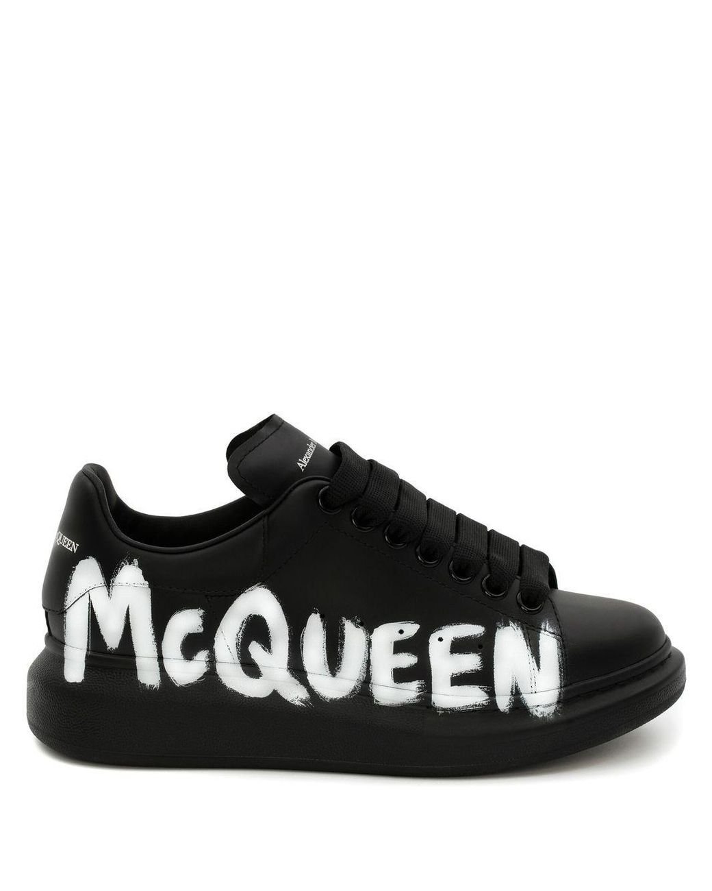 ALEXANDER MCQUEEN - Women's Oversized Sneaker White /Black – Anrosa Store