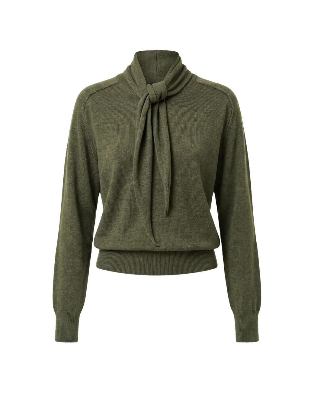 Nicholas Green Tie-Neck Sweater