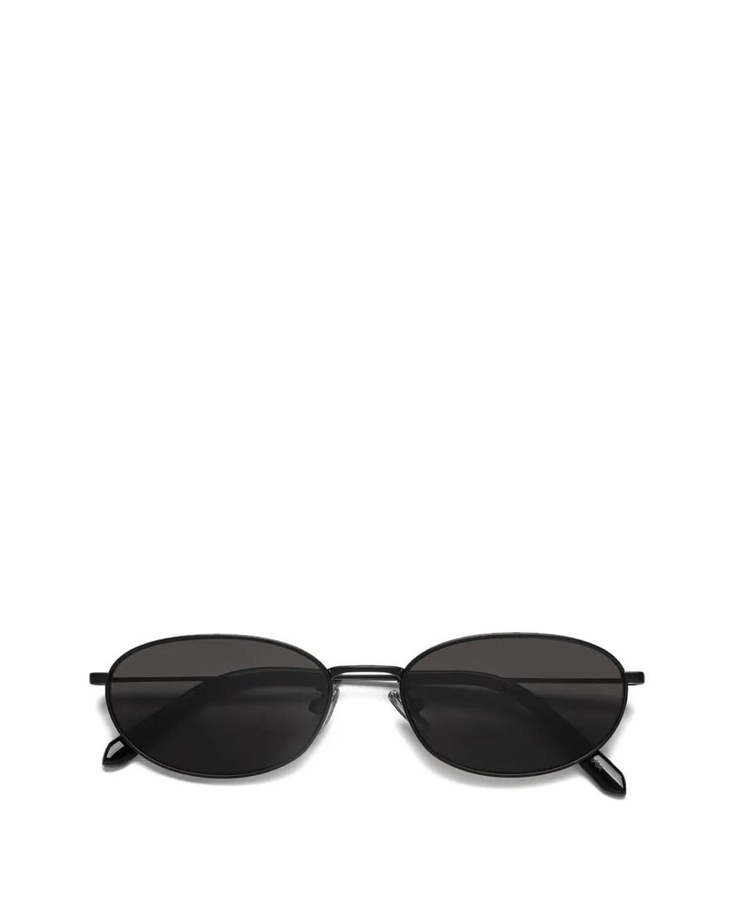 Retrosuperfuture Black Oval-Frame Sunglasses for men