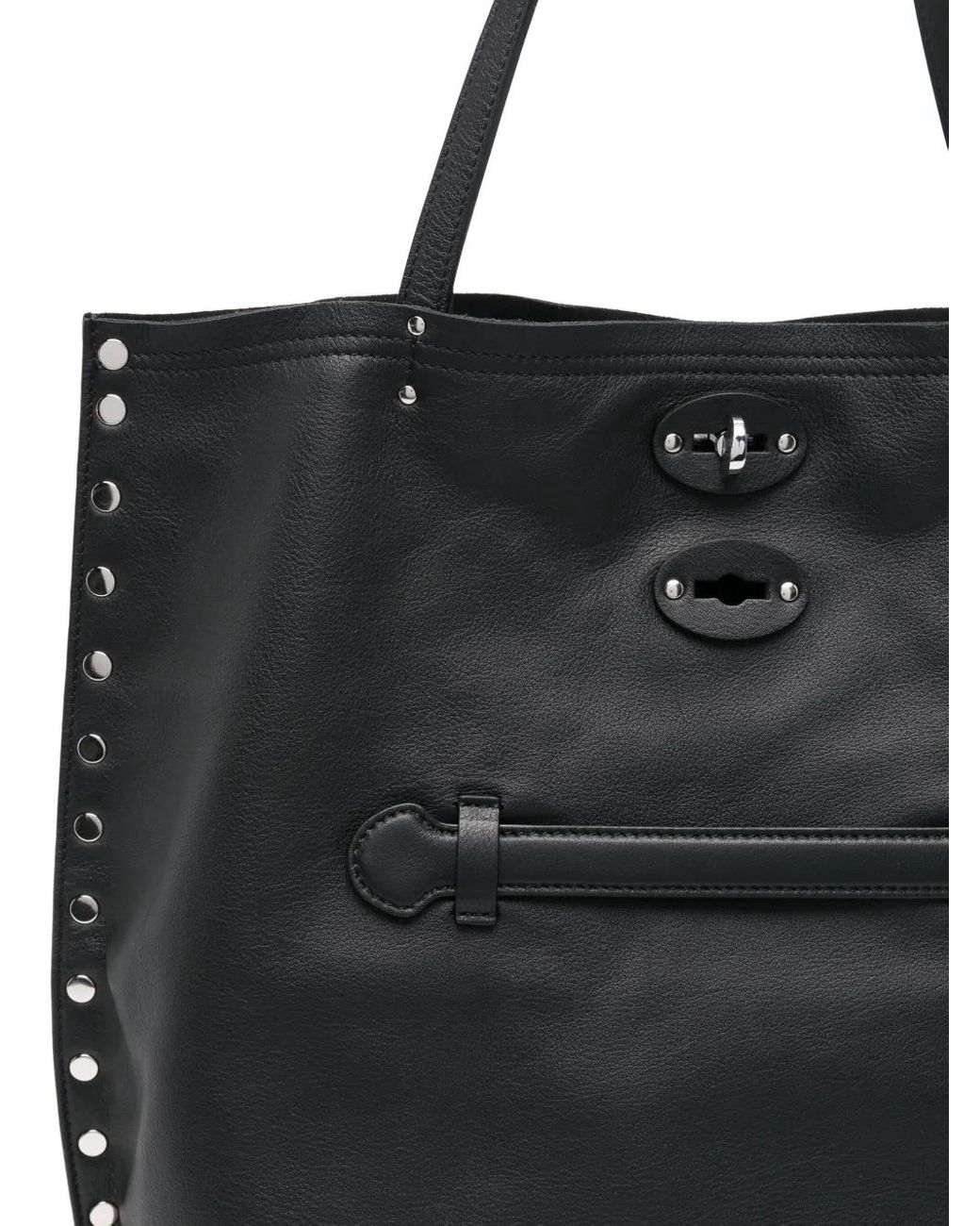 Zanellato Gray Medium A'Spasso Saeta Tote Bag