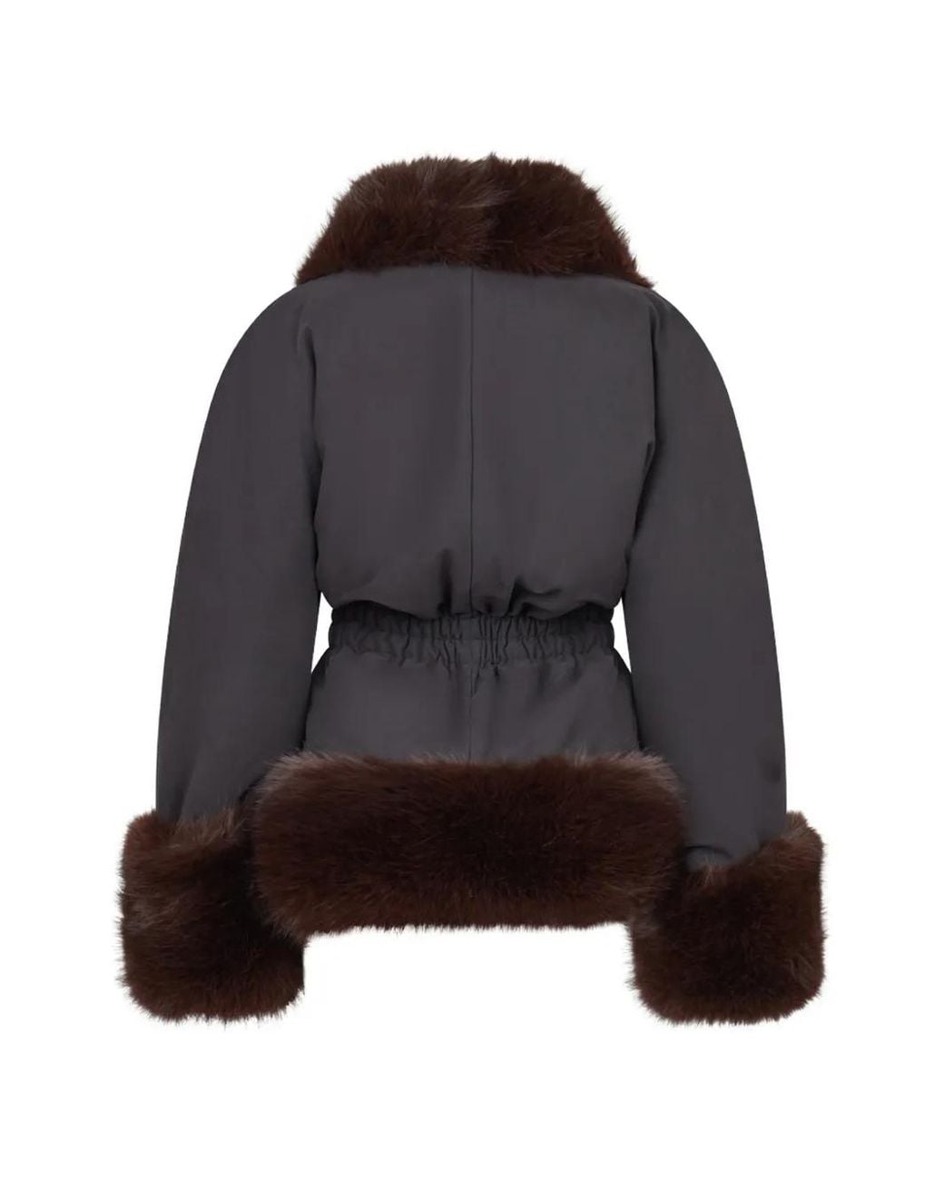ANDAMANE Black Manteau Brina