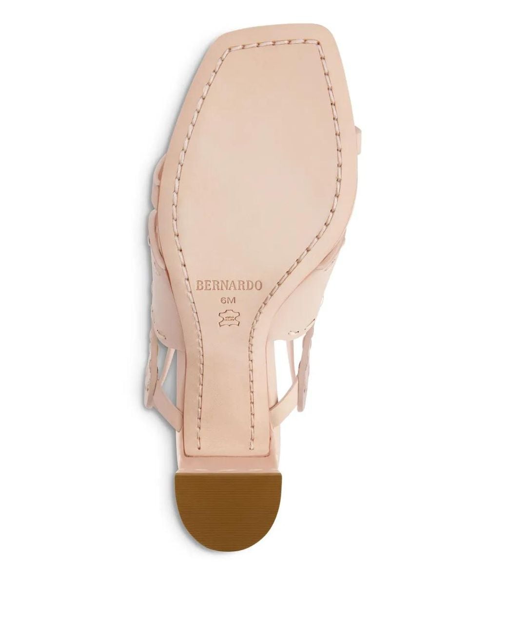Bernardo Pink 1946 75Mm New Moon Circular-Cutout Sandals