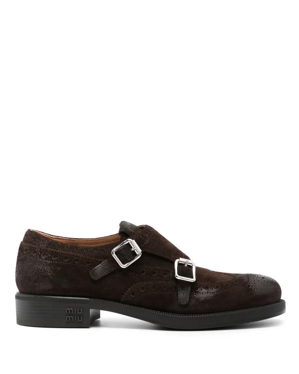 Miu Miu Brown X Church's Leather Brogues