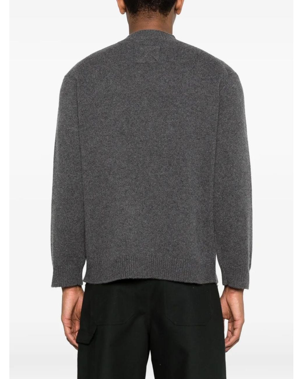 Nanushka Gray Crew Neck Sweater