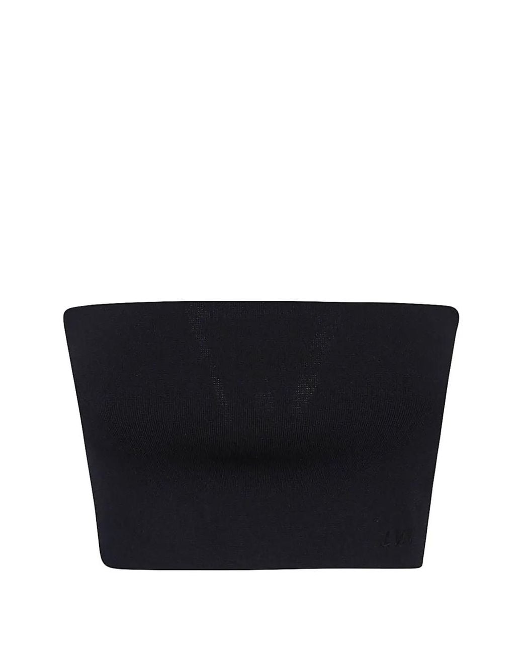 Liviana Conti Black Bandeau Top