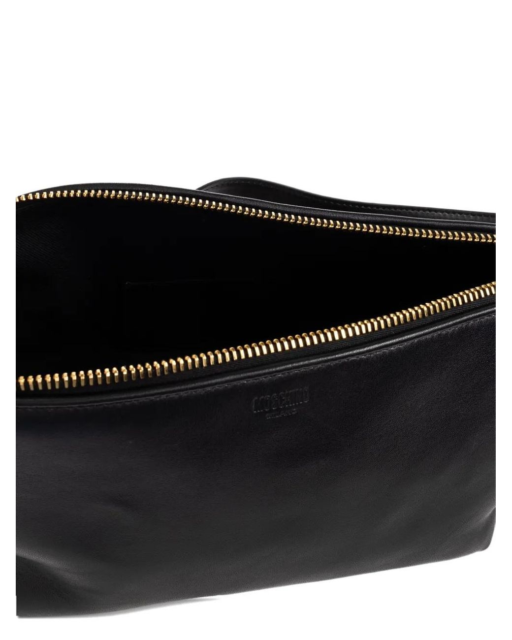 Moschino Black Zip-Fastening Tote Bag for men
