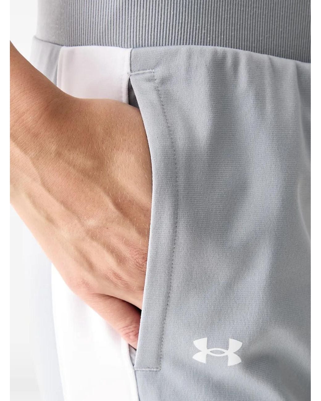 Under Armour White Ua Tricot Logo-Print Tracksuit