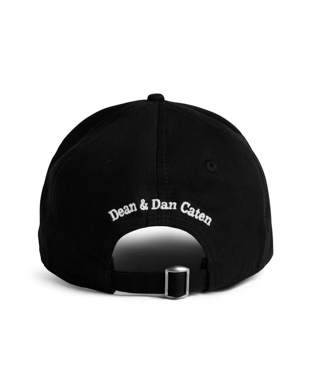 DSquared² Black Logo Baseball Cap for men