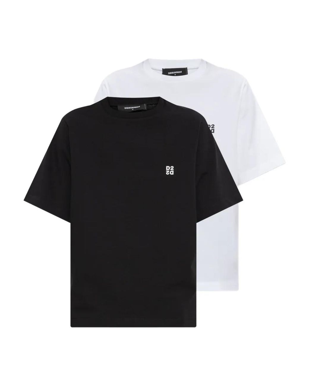 DSquared² Black 2-Pack Of T-Shirts