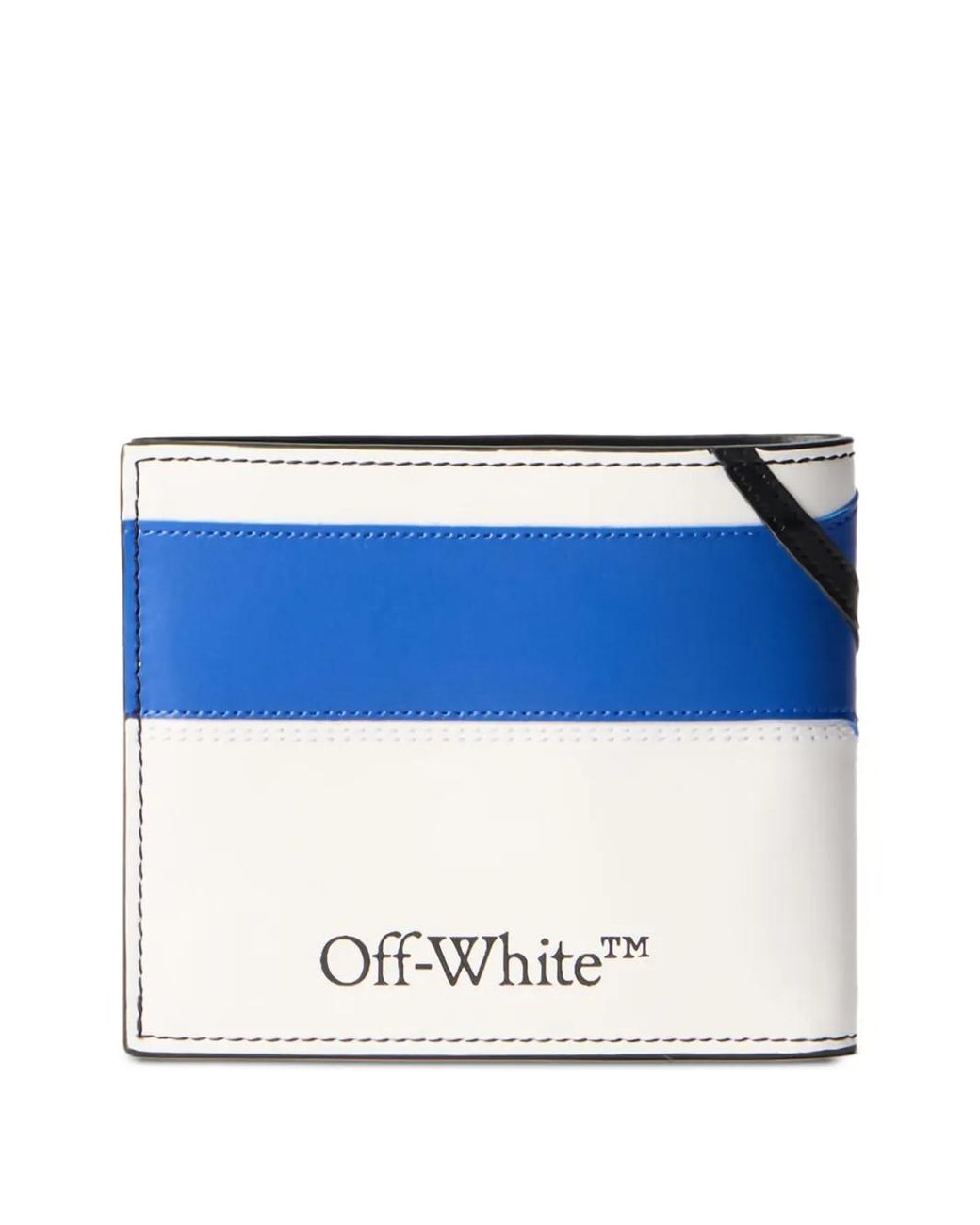 Off-White c/o Virgil Abloh Sneaker Bi-Fold Wallet in Blue for Men