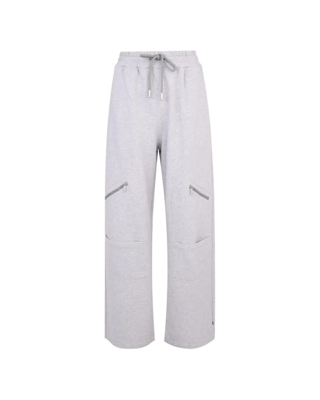 Off-White c/o Virgil Abloh Gray Zip-Pocket Track Pants