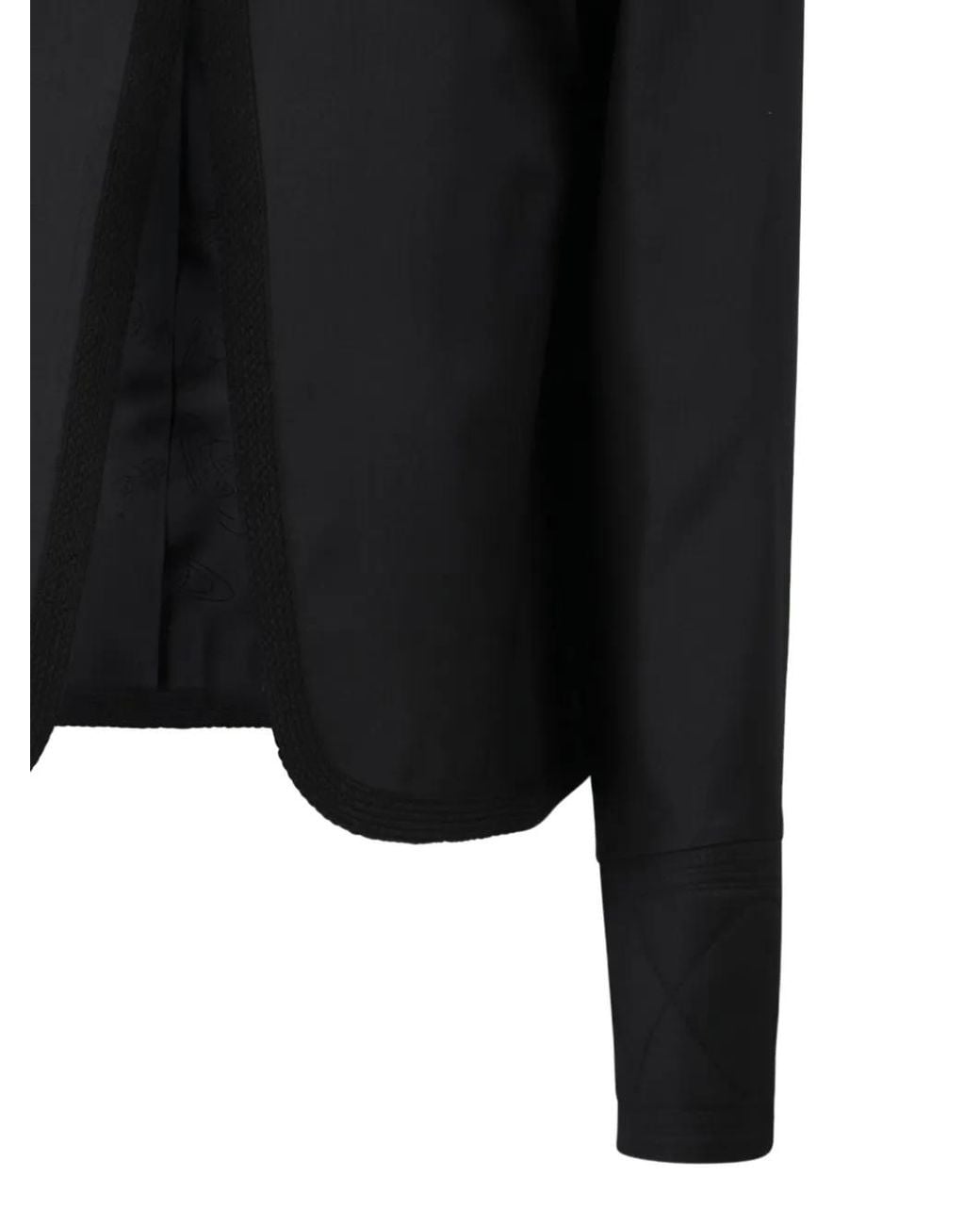 Vivienne Westwood Black Virgin Wool Cropped Jacket for men