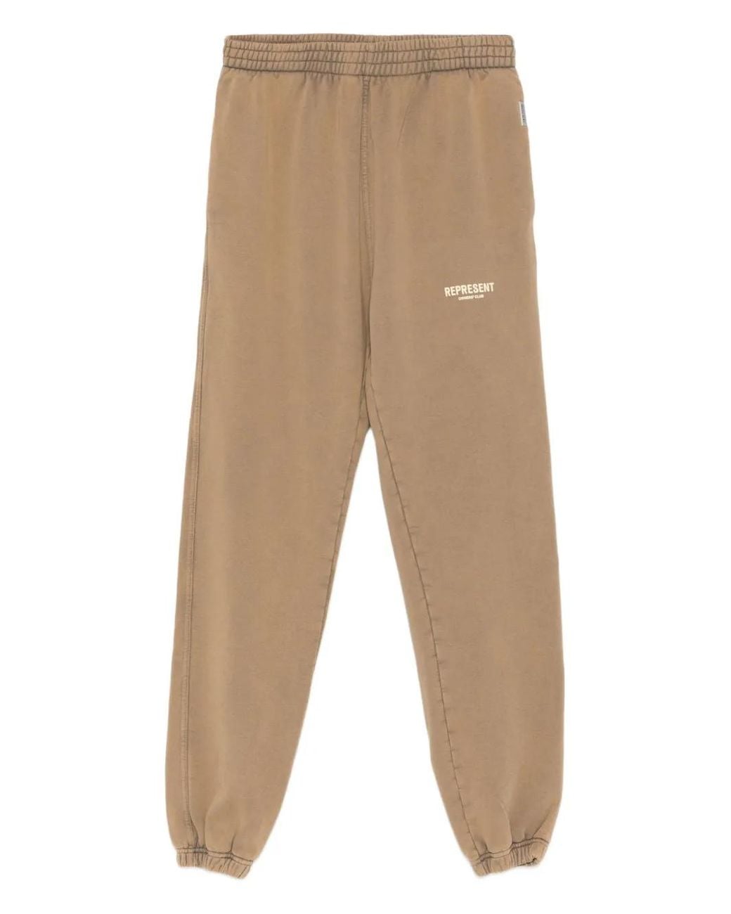 Represent Trainingsbroek Met Print in het Natural voor heren