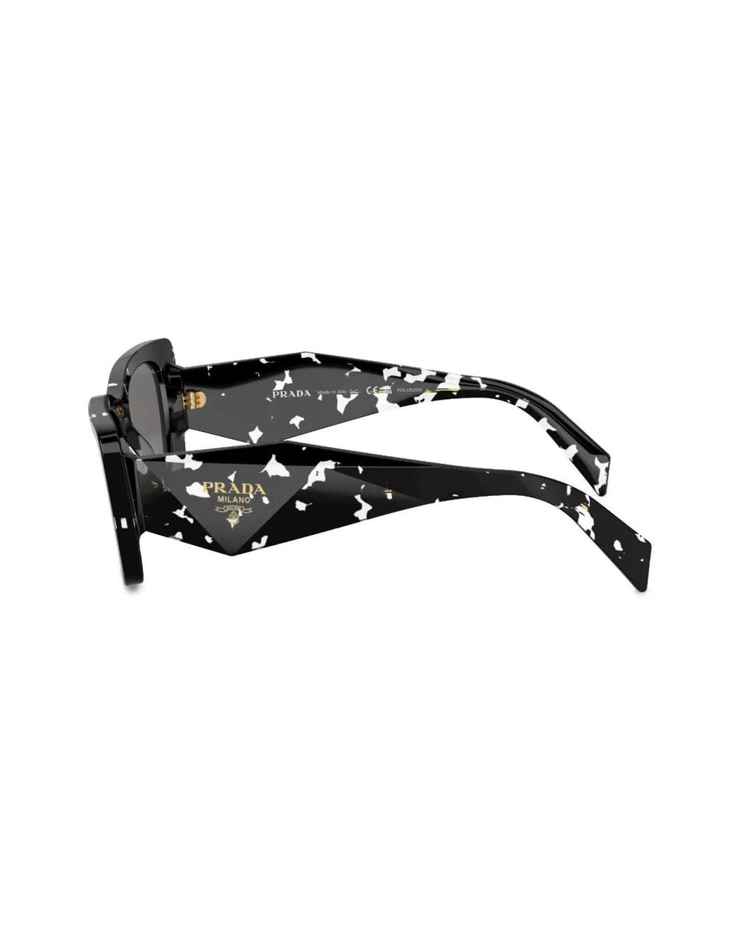 Prada Black Acetate Pr 08Ys Sunglasses