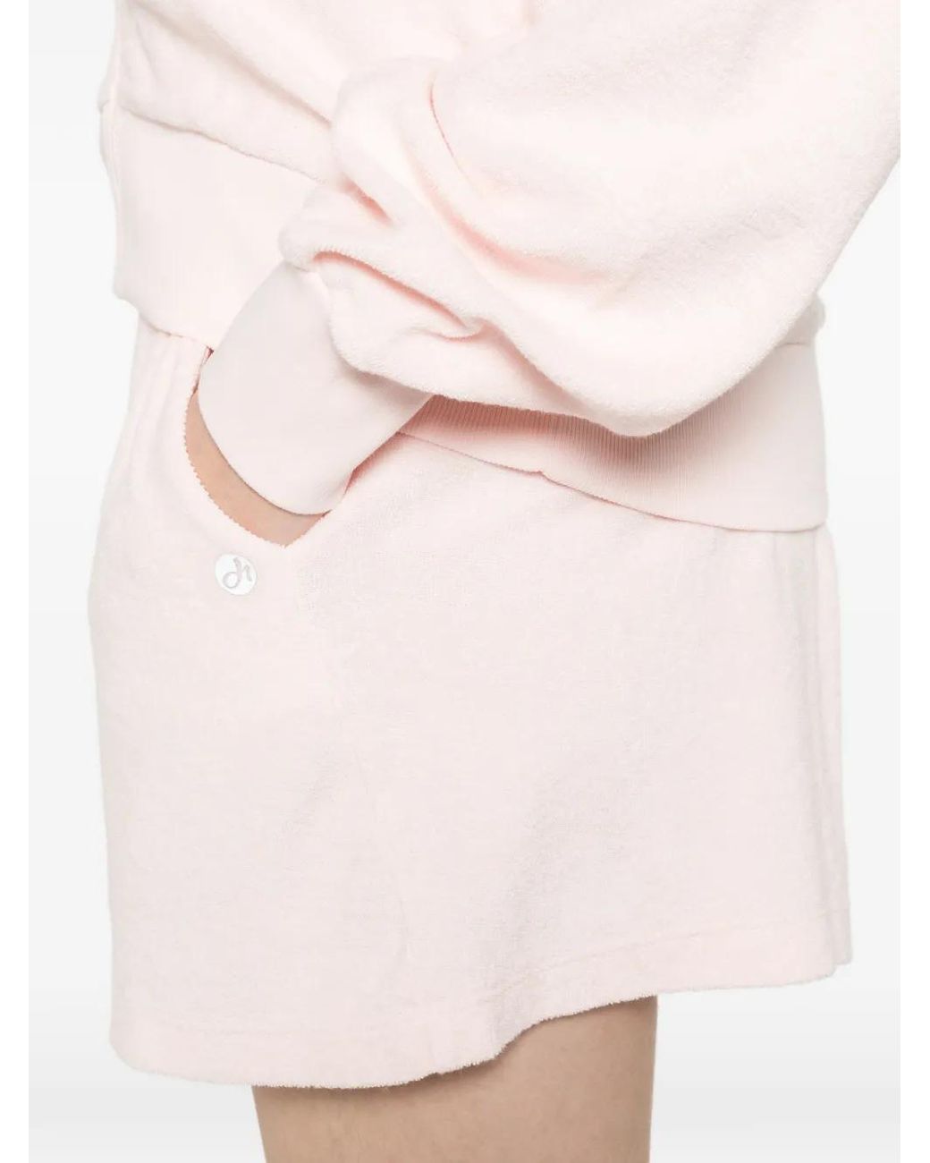 Deha Pink Drawstring Mini Shorts
