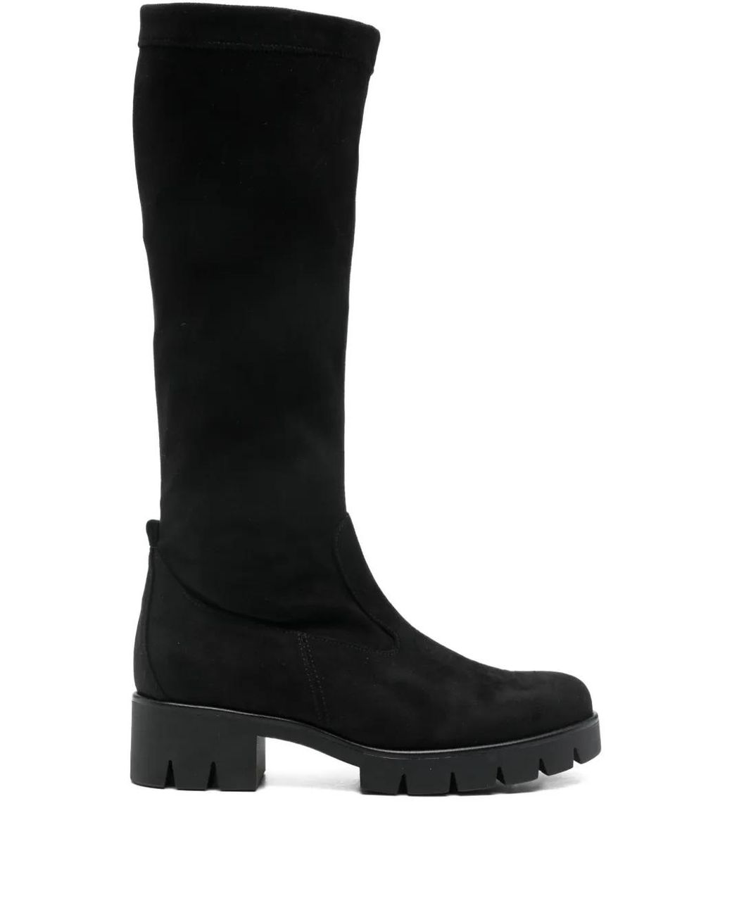 Gabor Black Zip Knee-High Boots