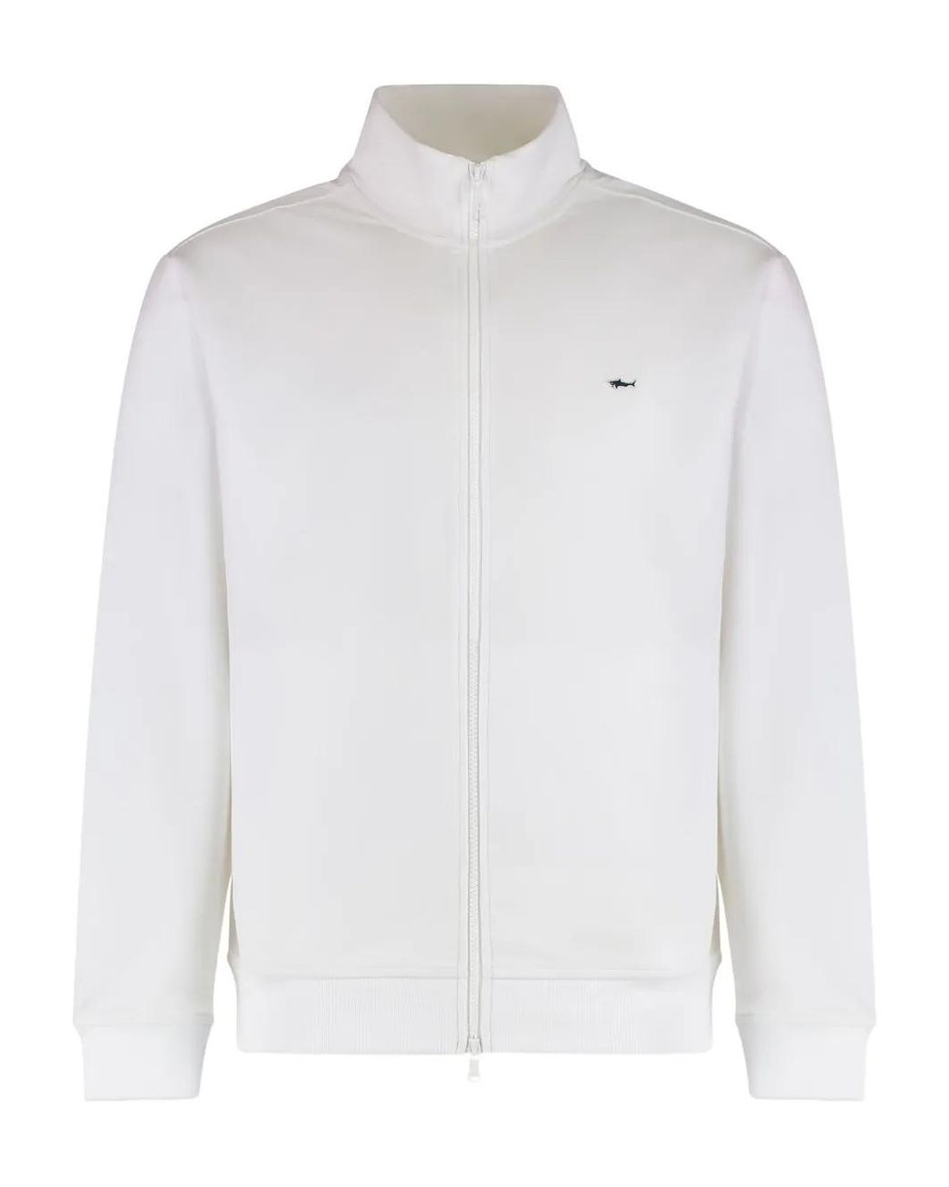 Paul & Shark White Logo-Patch Jacket for men
