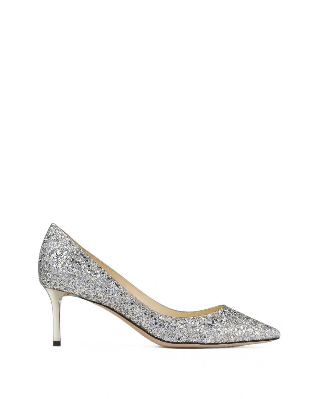 Jimmy Choo Metallic Escarpins Romy À Effet Pailleté