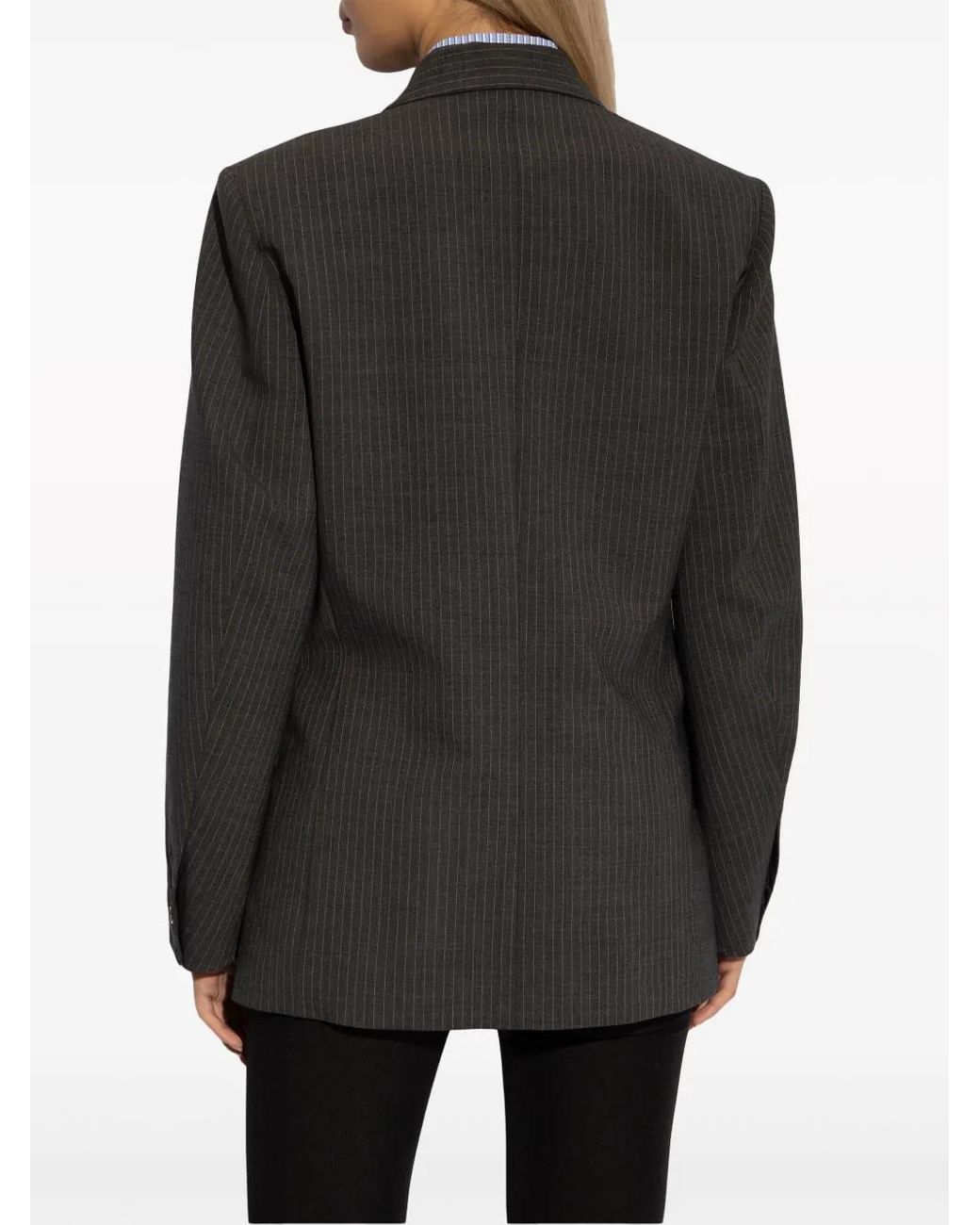 Coperni Black Double-Breasted Jacket