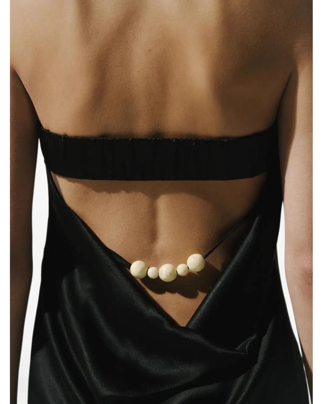 Baobab Black Lola Strapless Maxi Dress