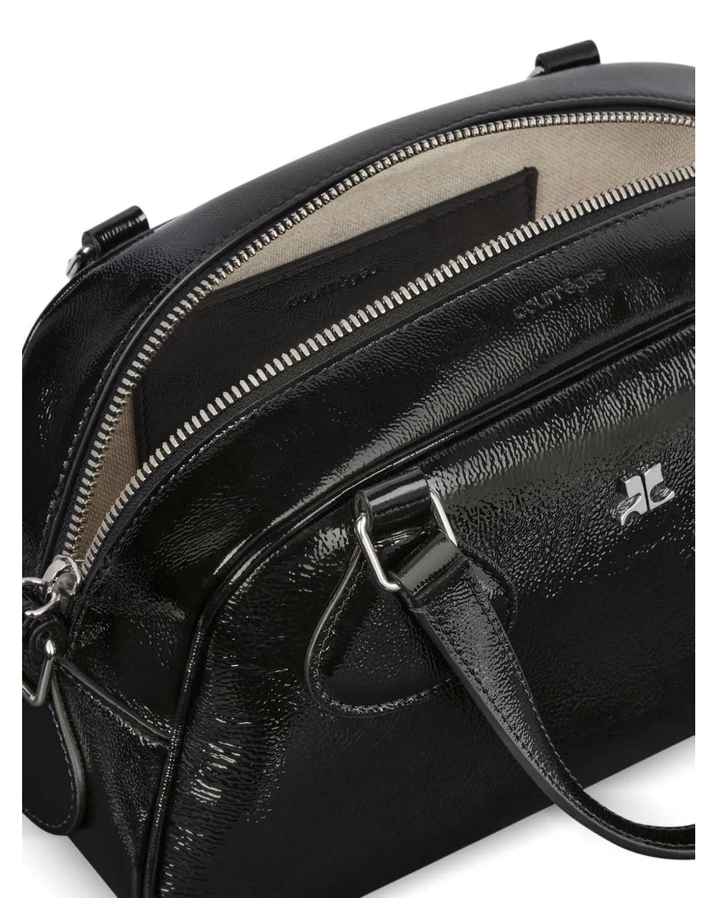 Courreges Black Friday Bowling Naplack Bag