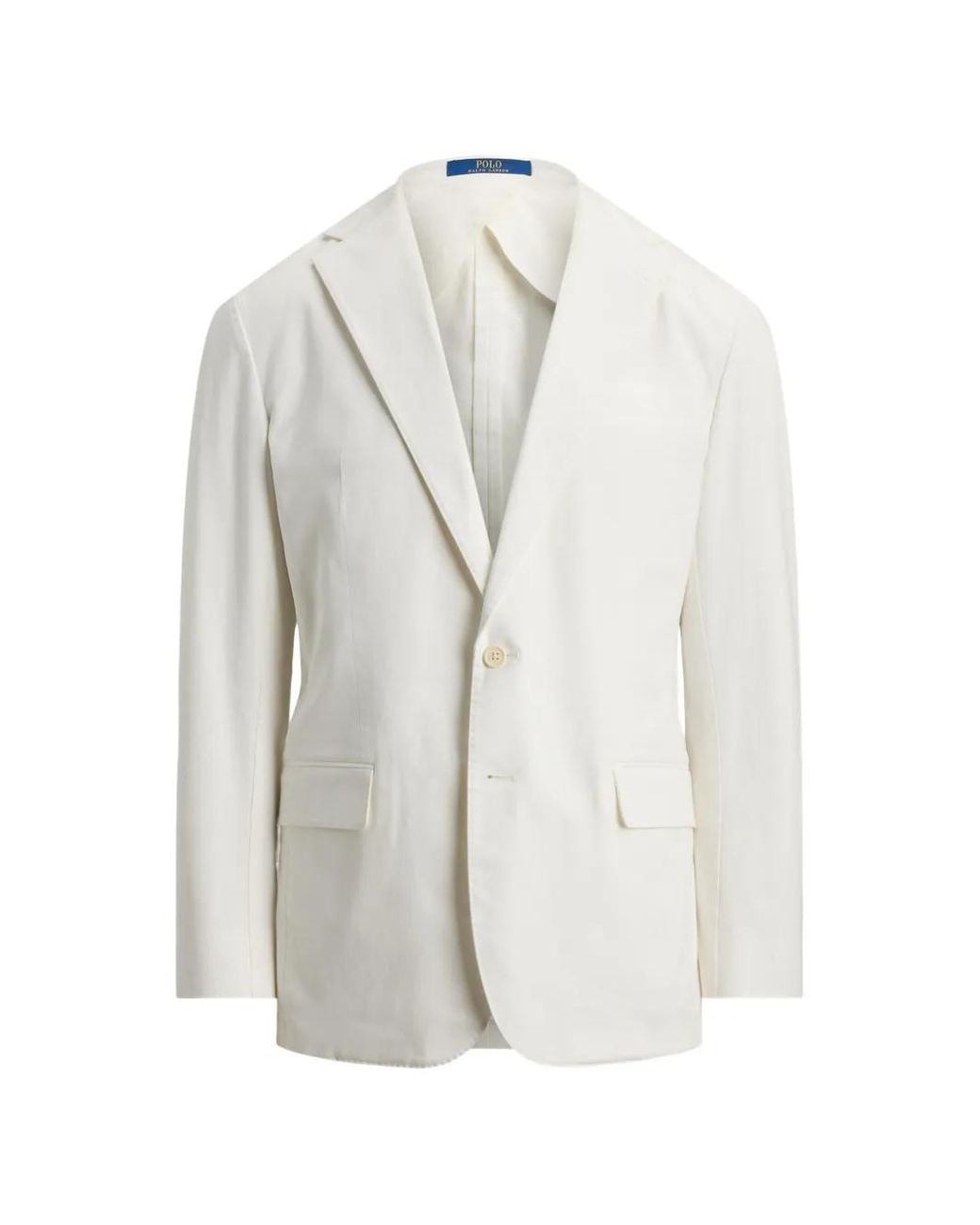 Polo Ralph Lauren White Unconstructed Modern Fit Jacket for men