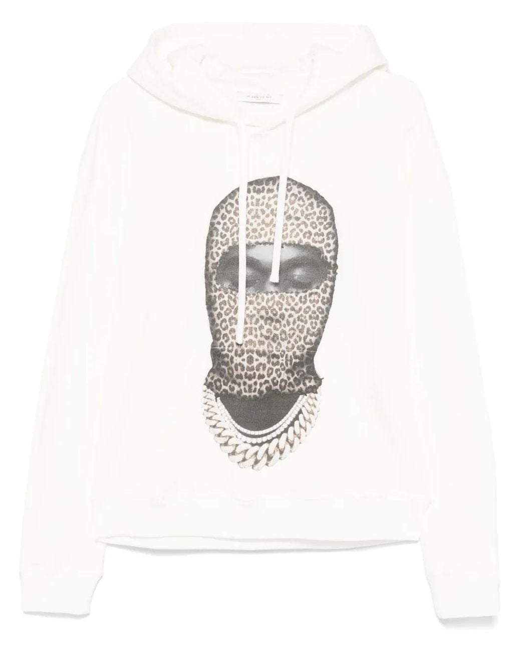 Ih Nom Uh Nit White Future Mask Hoodie for men
