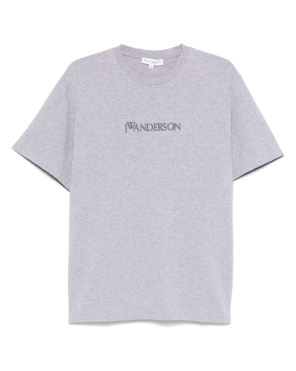 J.W. Anderson White Crew Neck Mélange for men