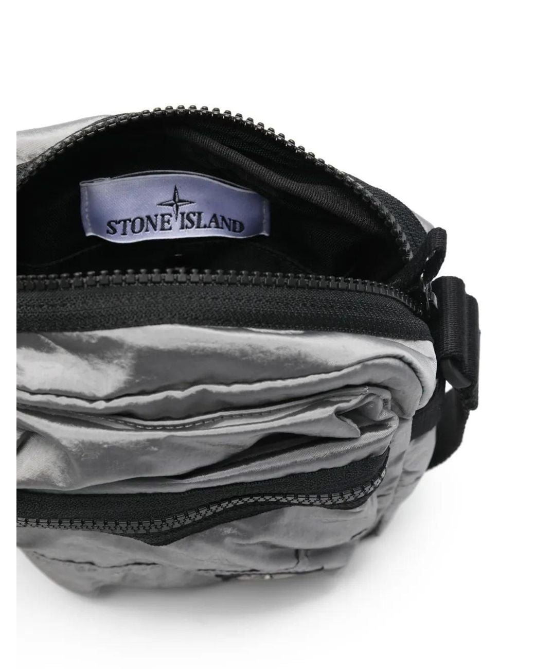 Stone Island Black 9200015 Coated Nylon Metal for men