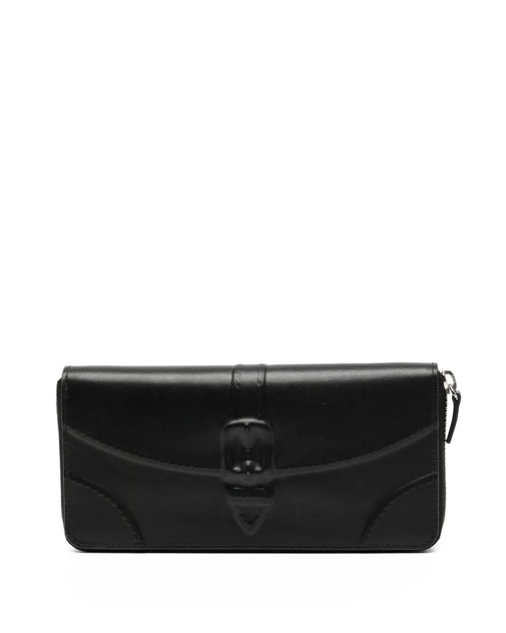 Maison Mihara Yasuhiro Black Invisible Long Wallet