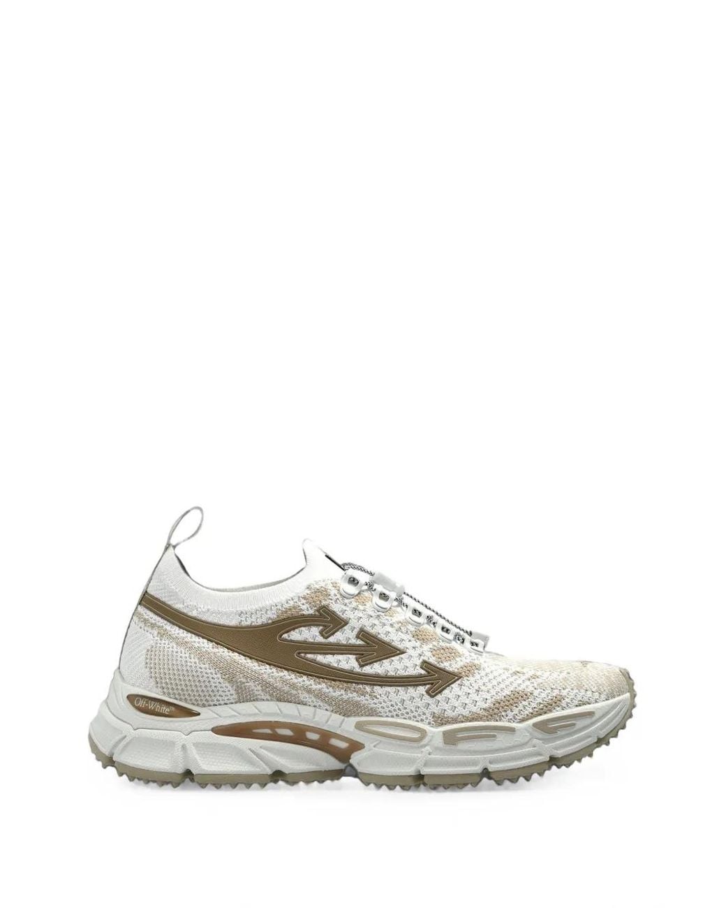 Off-White c/o Virgil Abloh White Be Right Back Knit Sneakers