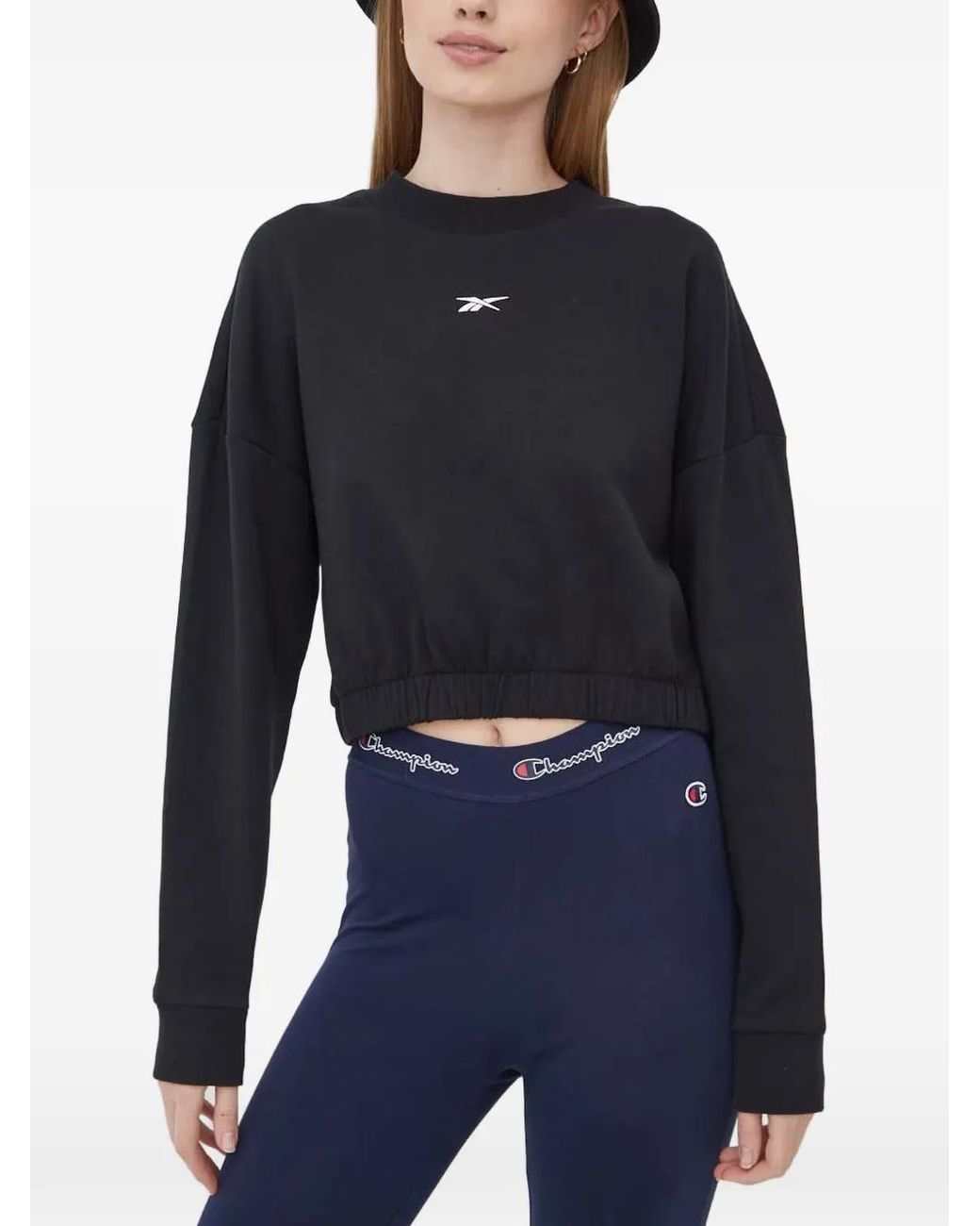 Reebok Sweater Met Logo in het Blue