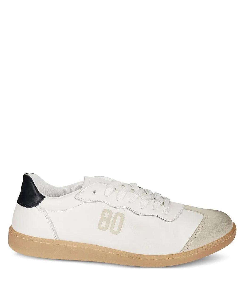 Be980 White Baskets Harvard En Cuir for men