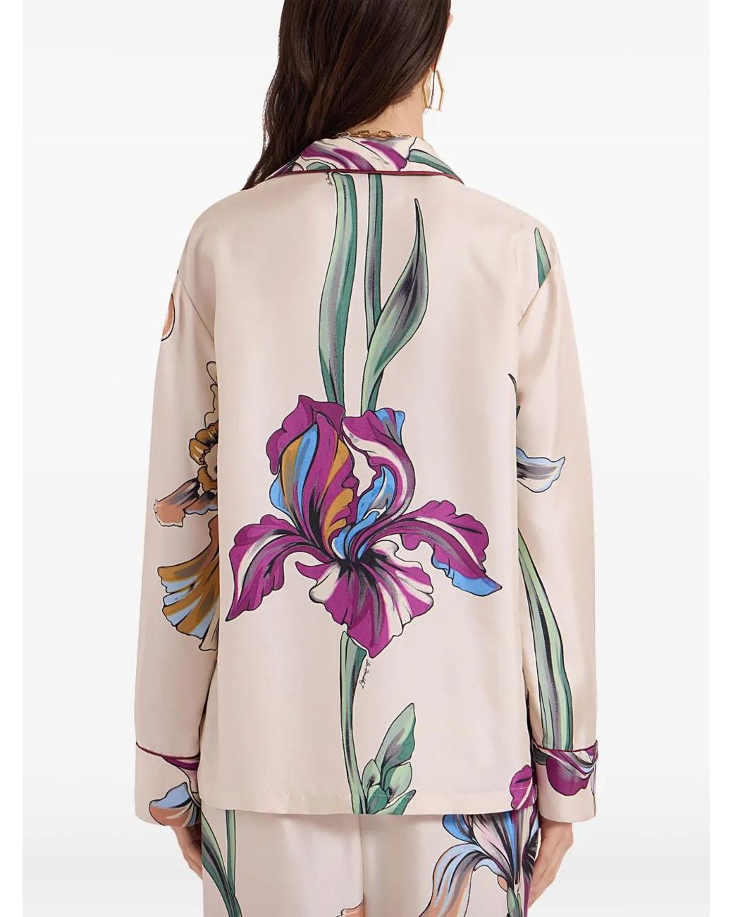 LaDoubleJ White Pajama Shirt