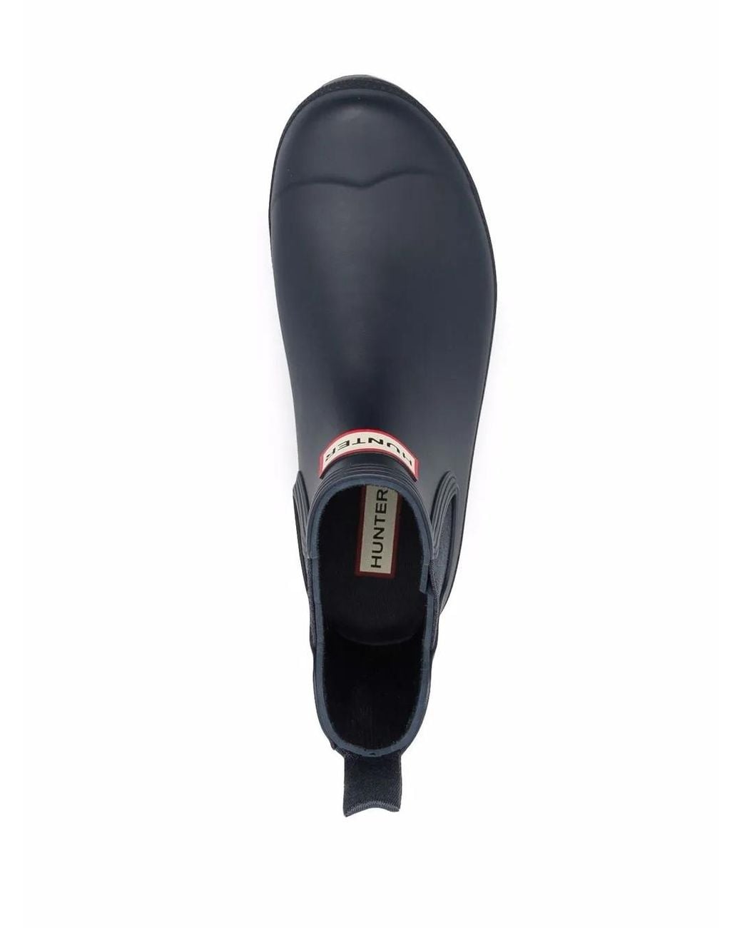 Bottines Chelsea À Patch Logo Hunter en coloris Blue