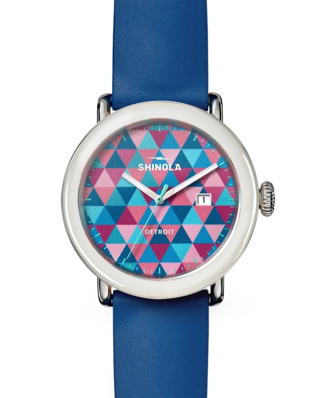 Shinola Blue Detrola 41Mm Watch