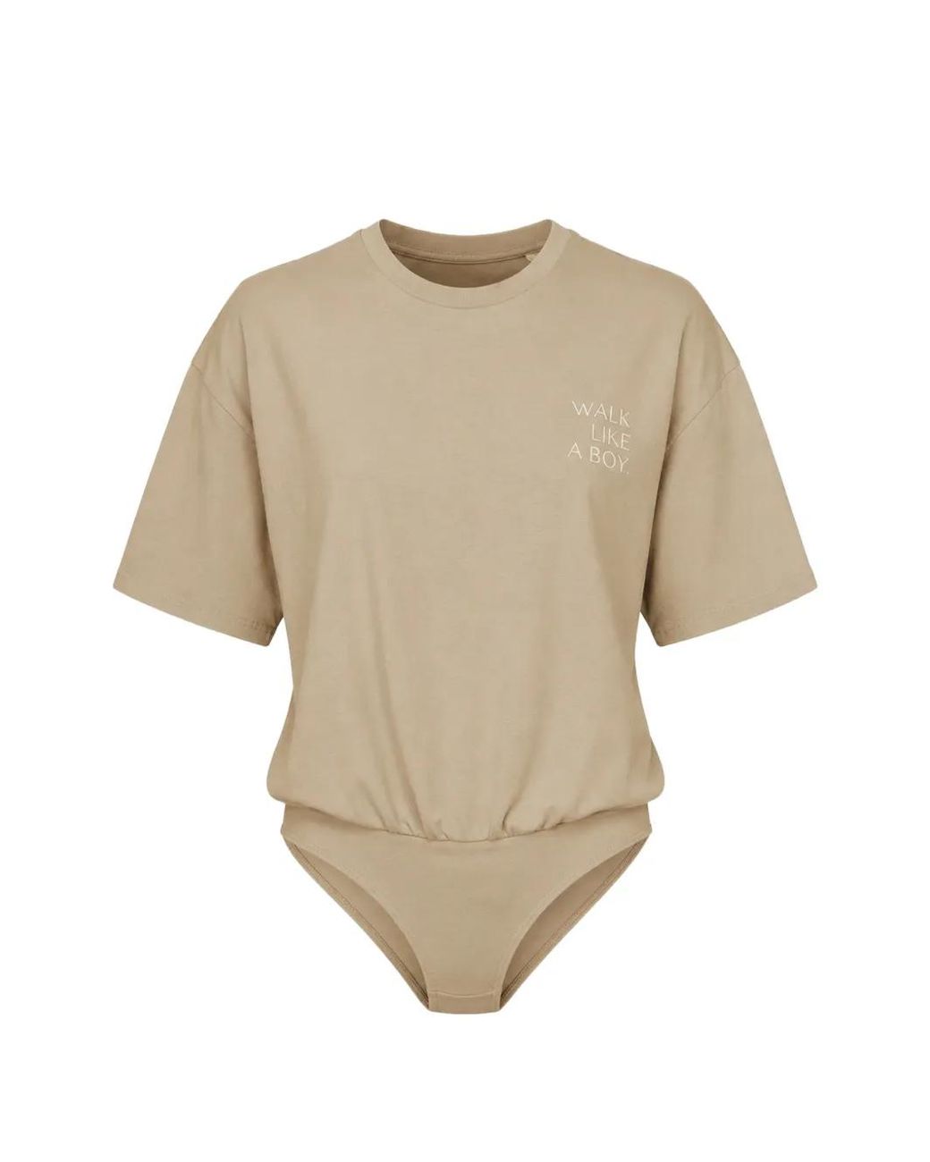 Halfboy White Body Mit Print
