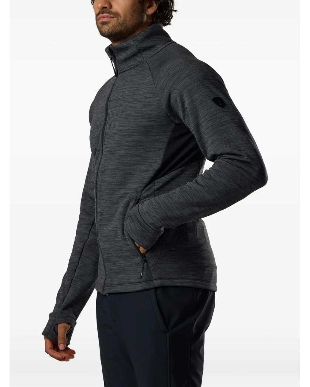 Rossignol Blue Premium Fleece Jacket for men