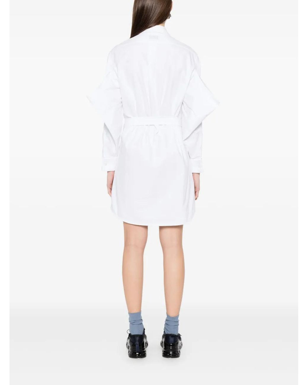KENZO White Shirt Mini Dress