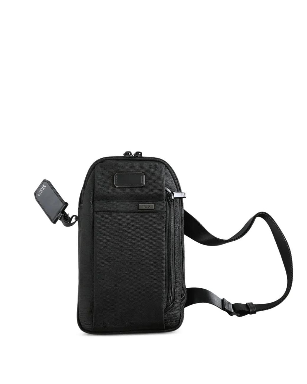 Tumi Black Sling Logo-Plaque Shoulder Bag