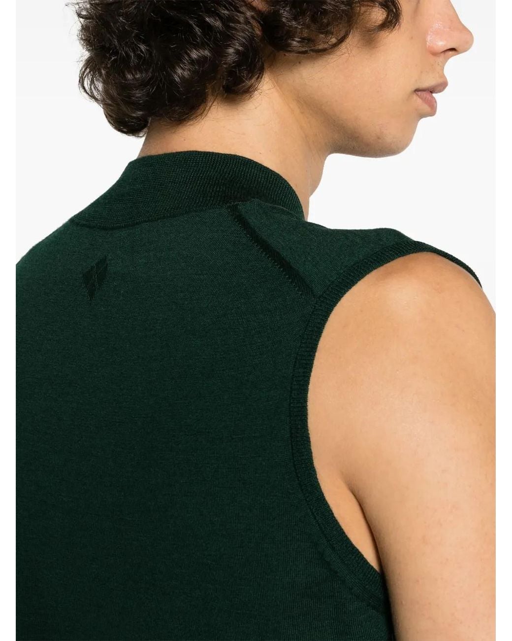 Ballantyne Green Basolan Wool Vest for men