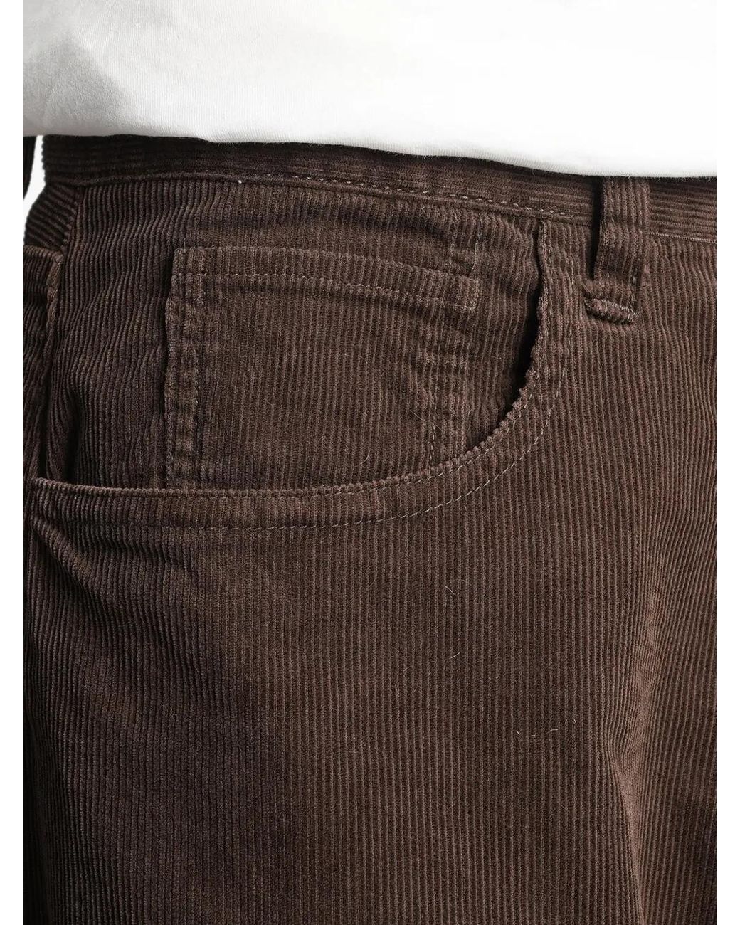 Ssstein Black Corduroy Trousers for men